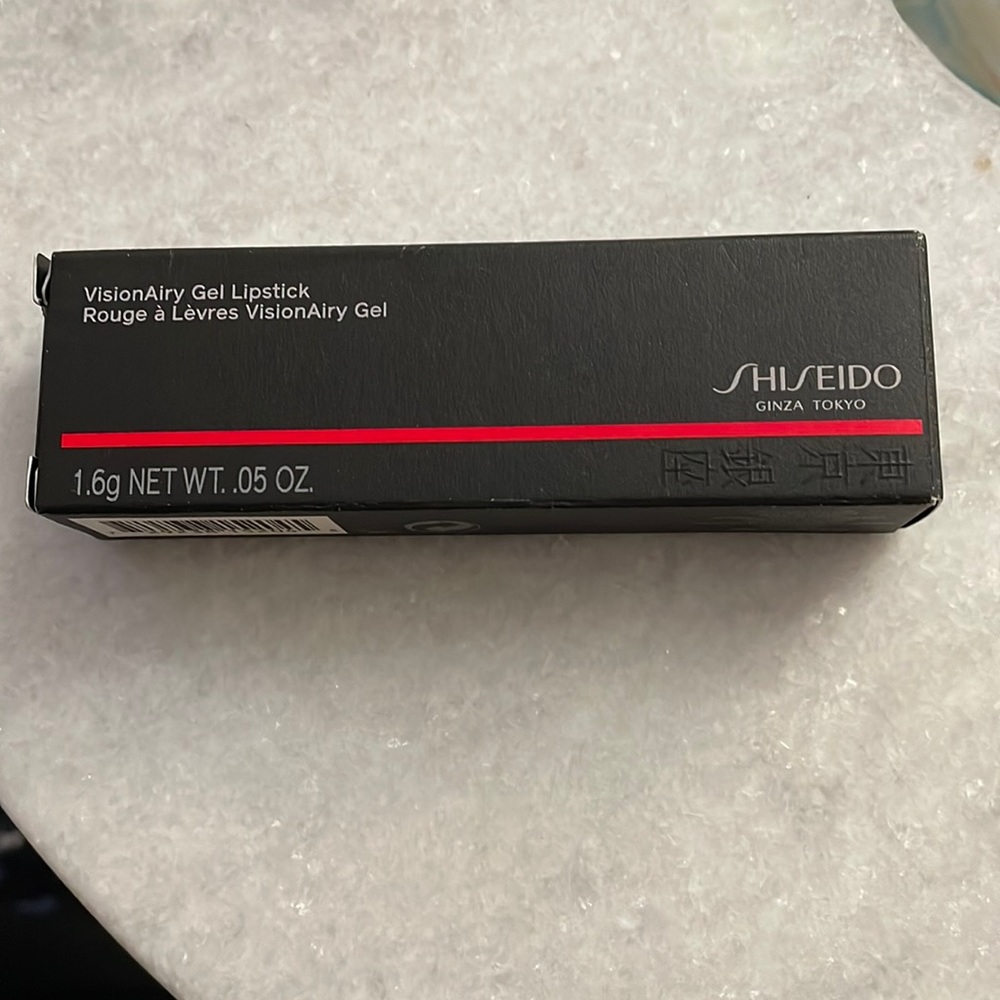 Shiseido gel lipstick,